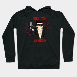 Cyborg From The Future Uncensored Hoodie